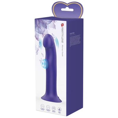 Pretty Love Murray - Plavi vibrator sa vakuumskim postoljem - Sexy Shop