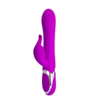 Pretty Love Neil - Inflatable vibrator sa 7 funkcija, silikonska glava, kontrolisano otpuštanje vazduha, ljubičasta