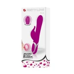 Pretty Love Neil - Inflatable vibrator sa 7 funkcija, silikonska glava, kontrolisano otpuštanje vazduha, ljubičasta