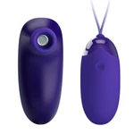 Pretty Love Orthus - ljubičasti punjivi vibrator sa 12 brzina i 4 moda tapkanja, vodootporan 
