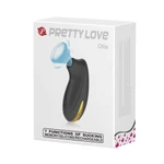 Pretty Love Otiskoja - Maska za uživanje sa 7 režima usisavanja, vodootporna, crna/zlatna