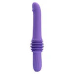 Pretty Love Pazuzu Ljubičasti Vibrator sa Thrusting Funkcijom, Vodootporan, 29,2cm