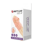 Pretty Love Penis Sleeve Oscar - Kožni Ekstenzija za Snagu