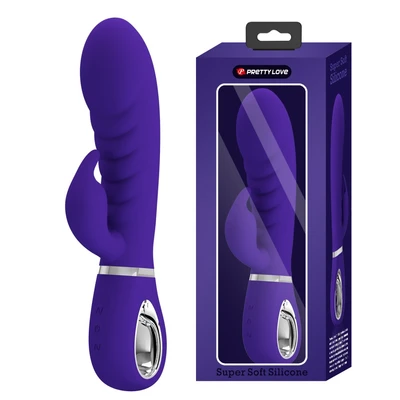 Pretty Love Prescott Ljubičasti Vibrator sa Klitoralnom Stimulacijom za G-tačku - Sexy Shop
