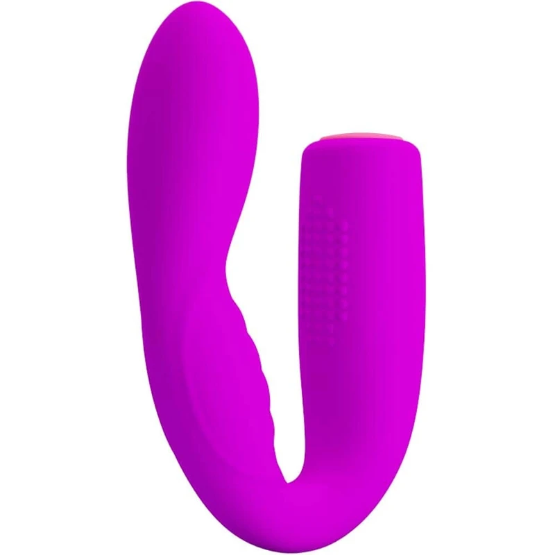 Pretty Love Quintion Ljubičasti Vibrator sa Stimulansom Klitorisa i G Tačko