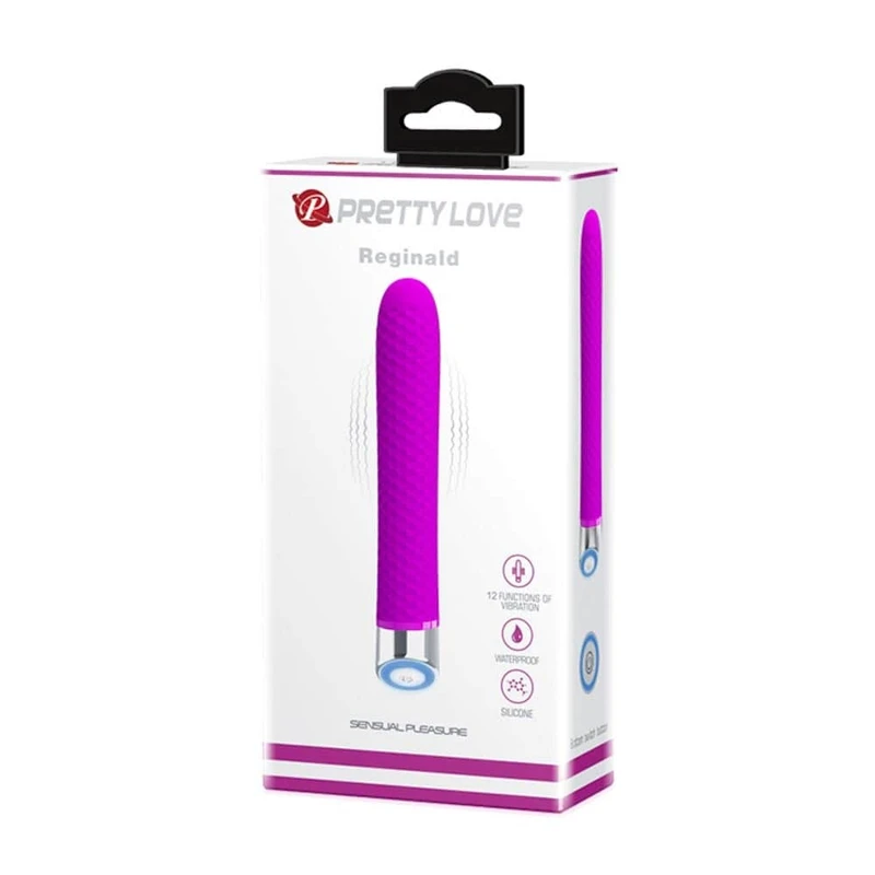 Pretty Love Reginald ljubičasti vibrator sa 12 vibracionih režima