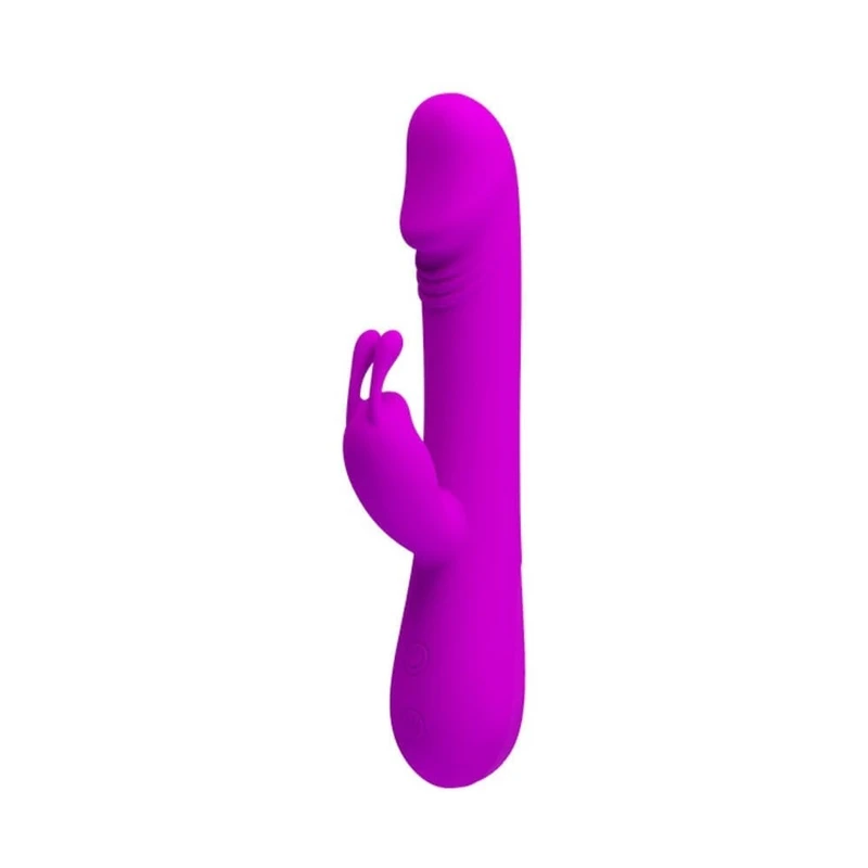 Pretty Love Robert - Vibrator sa G tačkom i stimulansom klitorisa, ljubičasti
