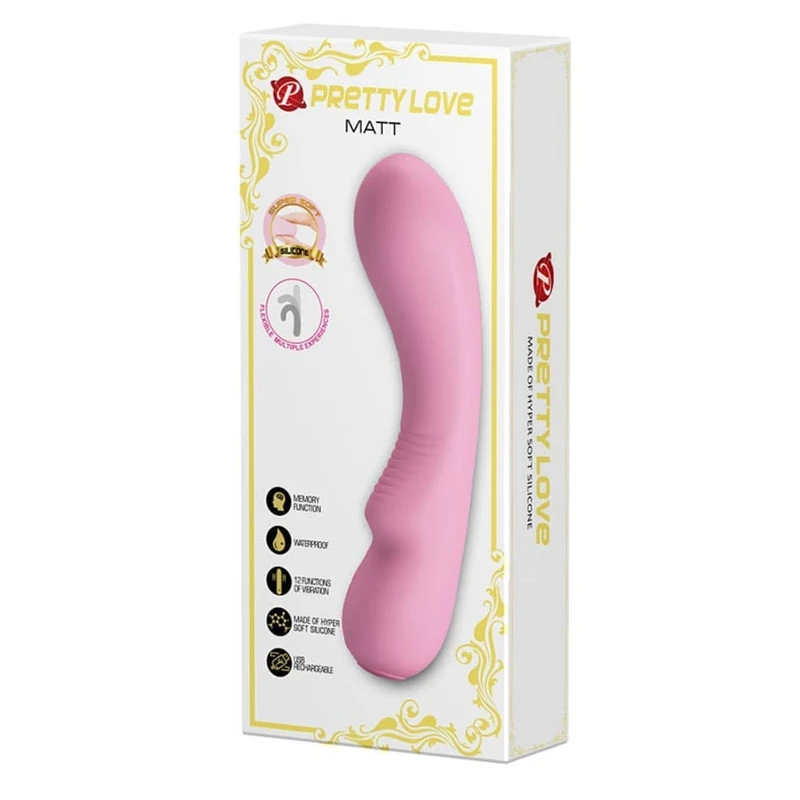 Pretty Love Roze Vibrator sa 12 funkcija i stimulacijom G-tačke