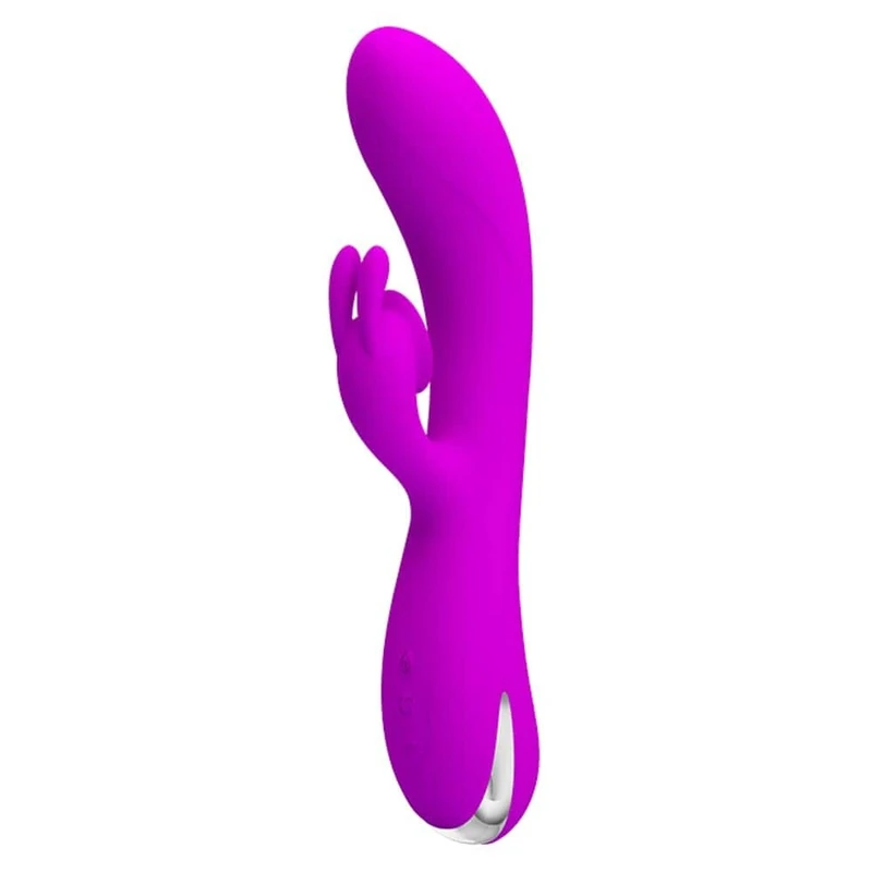 Pretty Love Sam Purple Rabbit Vibrator sa stimulansom klitorisa - ljubičasti, vodootporni, 7 funkcija vibracije i 7 funkcija usisavanja.