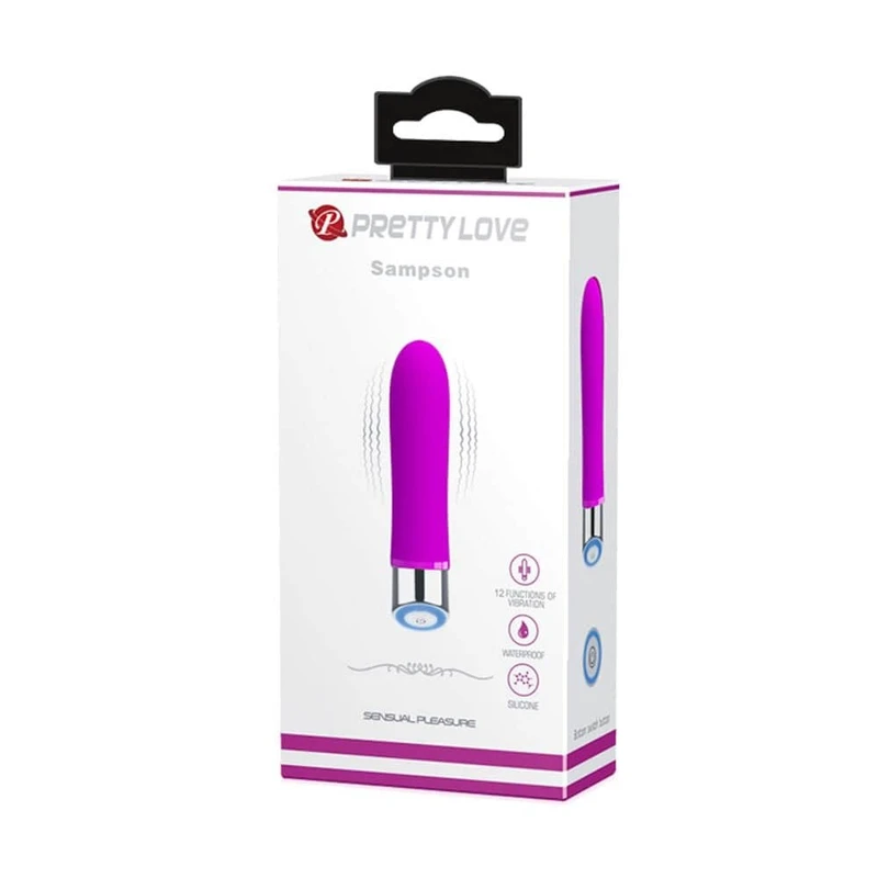 Pretty Love Sampson ljubičasti vibrator sa 12 vibracionih režima