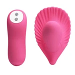 Pretty Love Shell stimulans sa daljinskim upravljačem, vodootporni, za G tačku, 12,5cm, roze