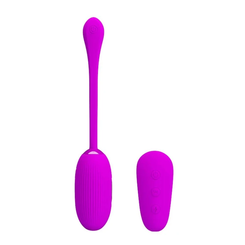 Pretty Love Shock Fun Ljubičasta Jaja Vibrator sa Daljinskim Upravljačem