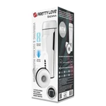 Pretty Love Sien masturbator sa 3 režima usisavanja i 12 vibracija, vodootporan, 25cm, bijeli