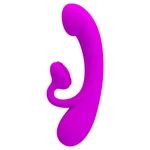 Pretty Love Sincere ljubičasti vibrator sa stimulansom klitorisa i G tačkom, vodootporni
