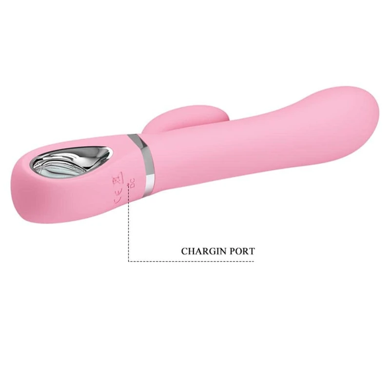 Pretty Love Ternence Pink - Vibrator sa Rotacijom i Klitoralnom Stimulacijom