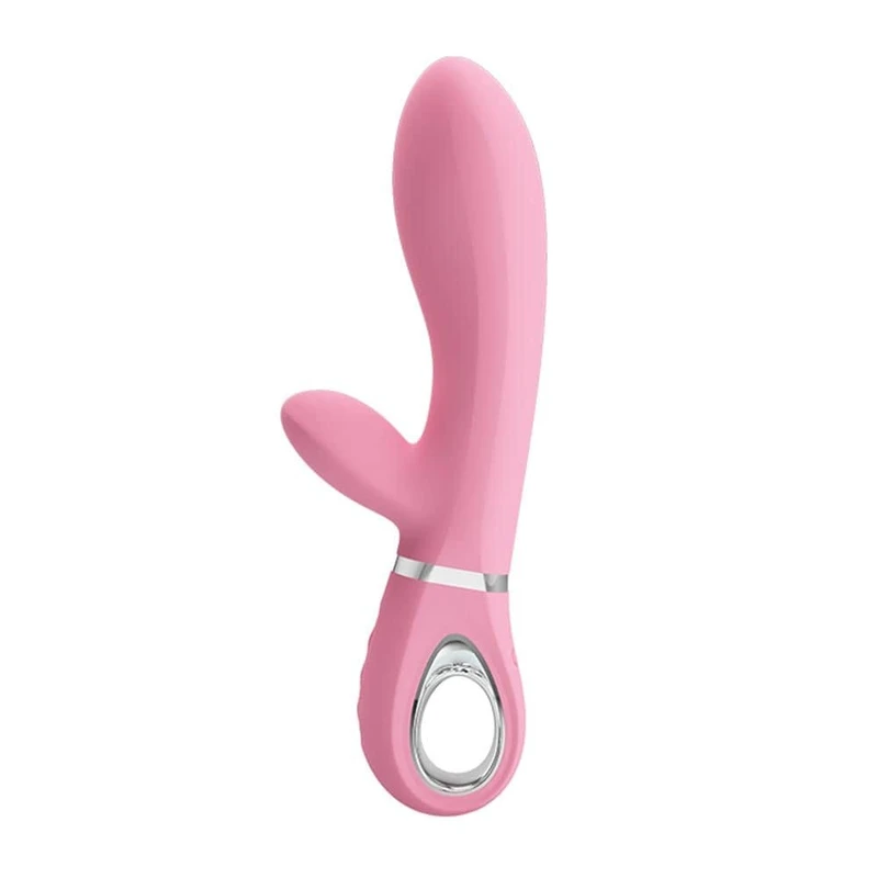 Pretty Love Thomas Pink vibrator sa klitoris stimulansom 20,5 cm - Roze