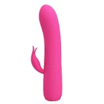 Pretty Love Tim Magenta vibrator sa klitoralnom stimulacijom, vodootporan, 15cm