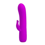 Pretty Love Tim Purple - Ljubičasti vibrator sa stimulansom klitorisa, vodootporan, za G tačku