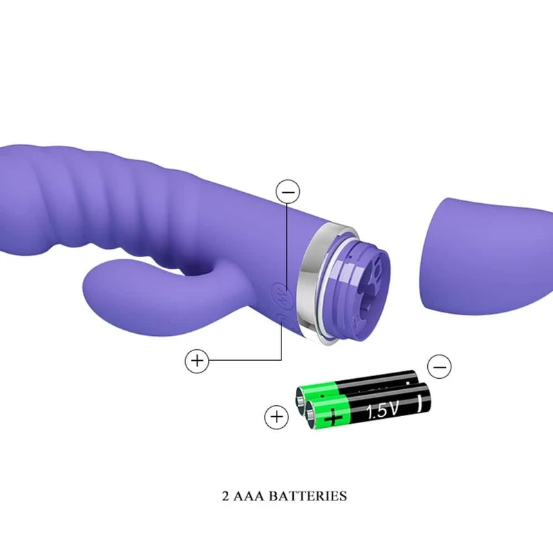 Pretty Love Tracy Vibrator sa 7 Funkcija, Plavi, G-tačka i Klitoralna Stimulacija, Vodootporni