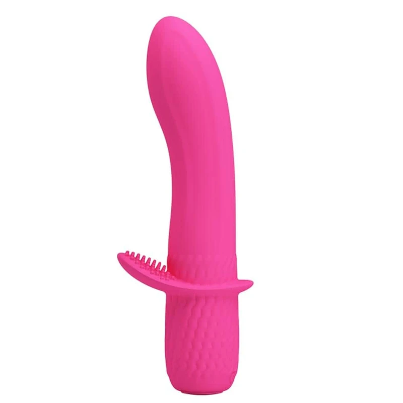 Pretty Love Troy Roze Vibrator sa Stimulansom Klitorisa 15cm