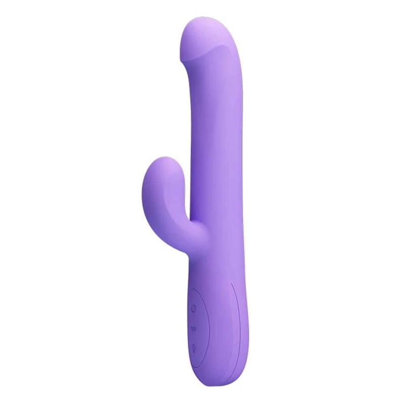 Pretty Love Truman ljubičasti vibrator sa klitoralnom stimulacijom