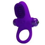 Pretty Love Vibrant Penis Ring 2 Ljubičasti sa Klitoras Stimulatorom