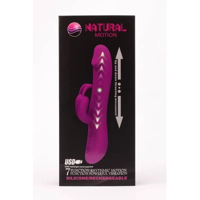 Pretty Love Vibrator sa Prirodnim Pokretom - Ljubičasti, 20cm, 7 Funkcija Vibracije - Sexy Shop