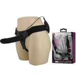 Pretty Love Vibrirajući Strap-On Dildo Crni 17,3cm