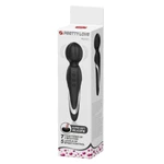 Pretty Love Walter - crni silikonski vibrator sa 7 funkcija vibracije i 5 nivoa intenziteta