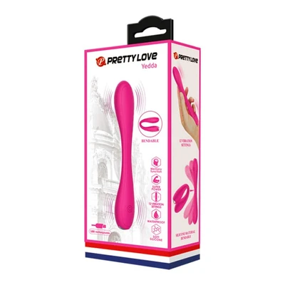 Pretty Love Yedda Roze G-tačka vibrator sa stimulansom klitorisa - Sexy Shop