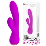 Pretty Love Zachary Ljubičasti Rabbit Vibrator sa Klitoralnim Stimulansom