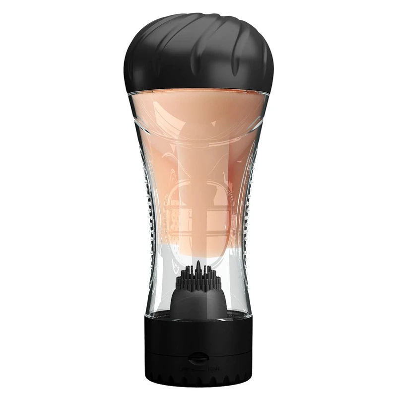 Prettylove Vibrirajući Masturbator Cup Crni