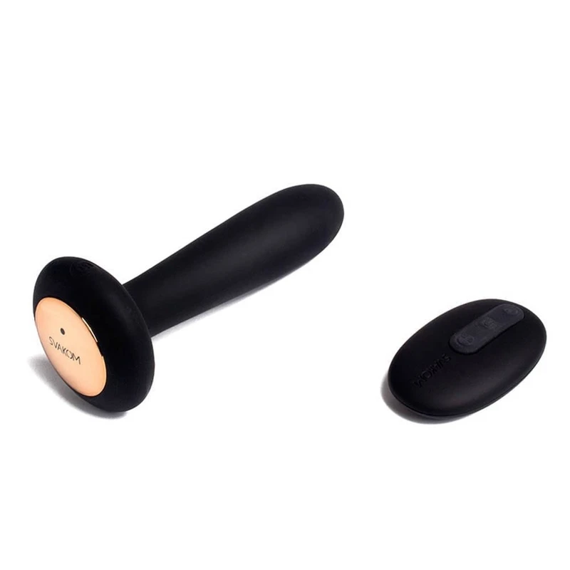 Primo Black - Vodootporni vibrator sa grejanjem i daljinskim upravljačem