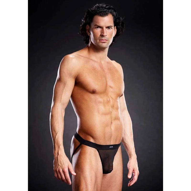 Pro-Mesh Jock Strap Crni L/XL - Blue Line