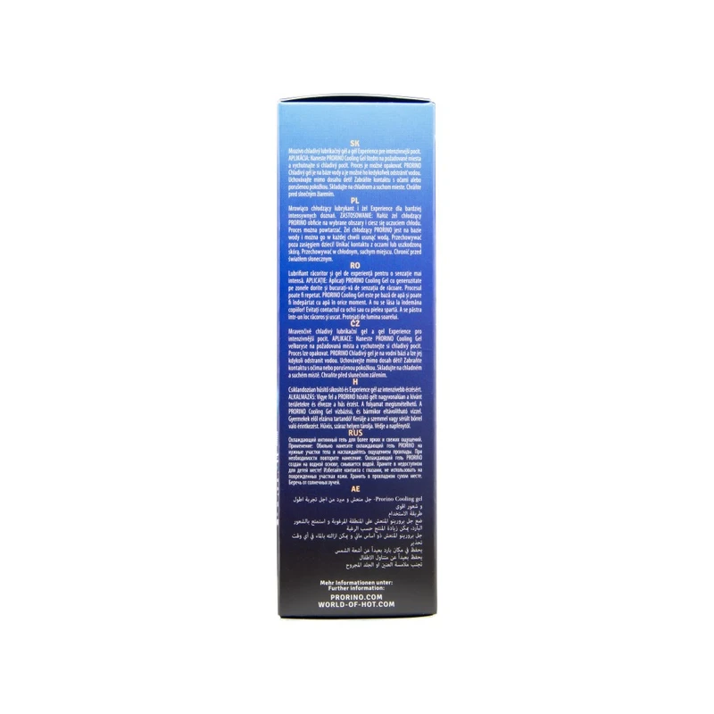 PRORINO Cooling Gel 