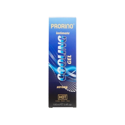 PRORINO Cooling Gel "strong" 100 ml - Hladni lubrikant za jače uživanje - Sexy Shop