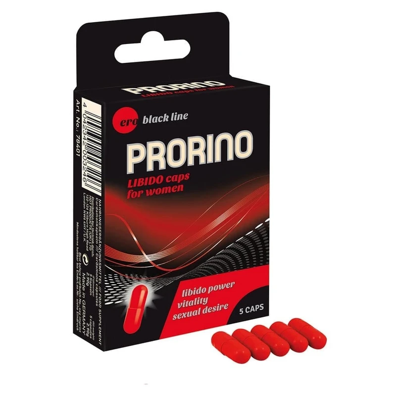 PRORINO Libido kapsule za žene 5 kom