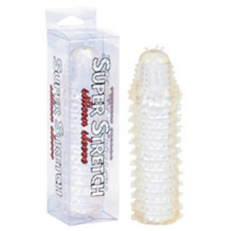 Prozirna silikonska navlaka za penis Super Stretch 15cm