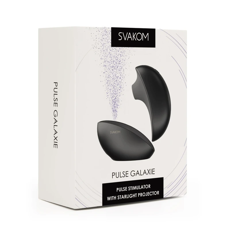 Pulse Galaxie Crni Stimulator sa Kontrolom Aplikacijom