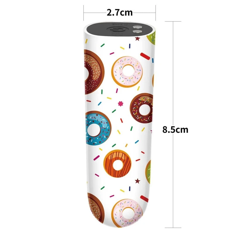 Punjač za igre - Višebojni donut masažer sa 10 funkcija