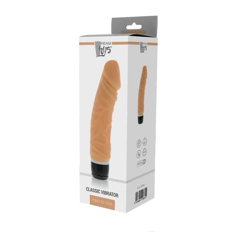Purrfect Silicone Klasični vibrator 16.5cm vodootporni u boji kože