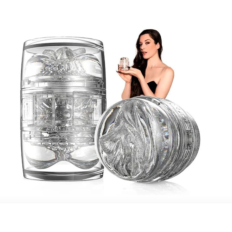 Quickshot Stoya Fleshlight - Prozirna, Vodootporna Igračka za Odrasle 11cm