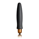 Rascal Rabbit - Crni Seksualni Stimulator sa Zlatnim Akcentima, Vodootporan, 8.9cm