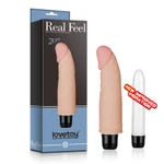 Real Feel Realistični Vibrator 16.5cm - Vodootporan, G-tačka, Kožna Boja