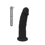 Real Love Dildo 19cm Crni Sa Vakuumskim Postoljem