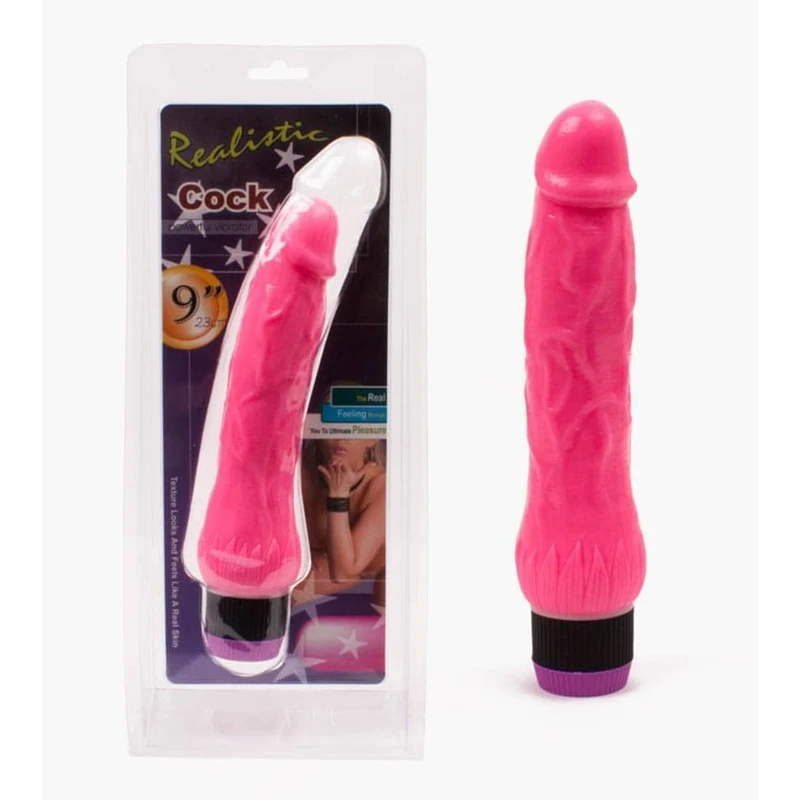 Realističan Dildos Roze 22cm Vodootporan