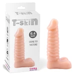 Realistični dildo sa testisima i vakuumskim postoljem 16,5 cm - Outlet