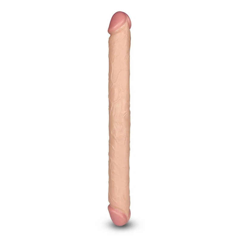 Realistični Slim Ultra Dupli Dildo 45cm - Vodootporni Dupli Igračka za Odrasle