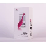 Realov Irena Smart Egg Pink - Vodootporni vibrator sa aplikacijom i stimulansom klitorisa 16cm