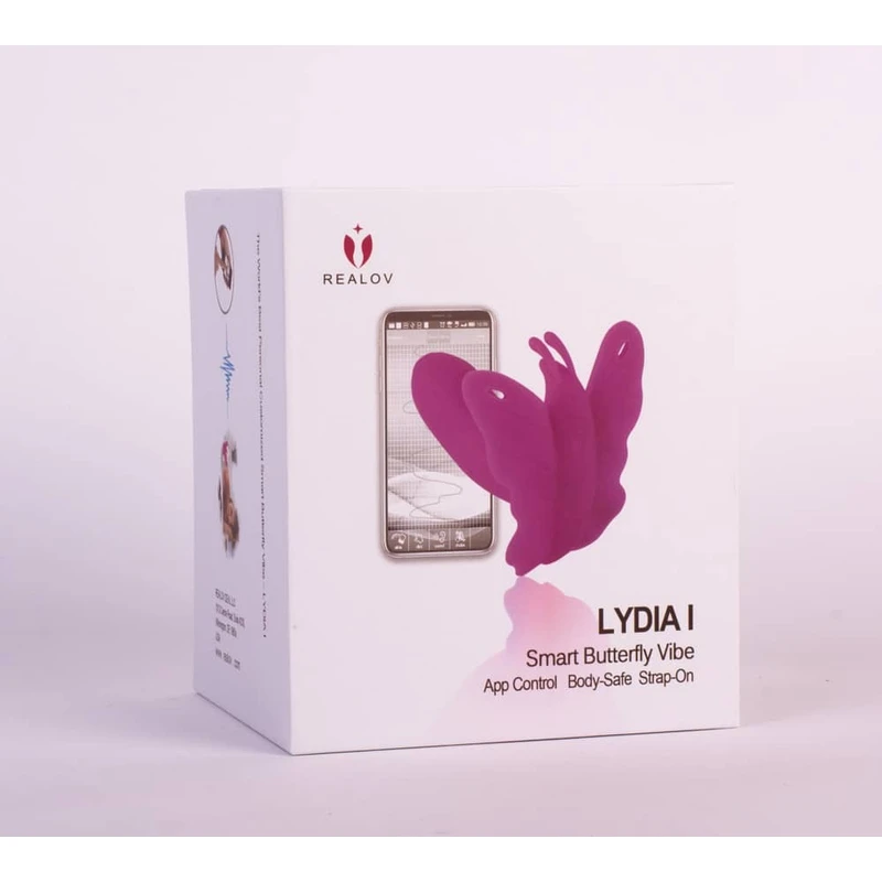 Realov - Lydia I Smart Butterfly Vibe Ljubičasta